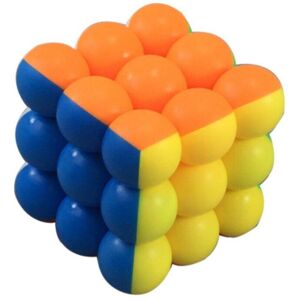 GreenZech Classic Round Ball Magic Cube Toys 3x3x3 PVC Sticker Block Puzzle Speed Cube GreenZech Classic Round Ball Magic Cube Toys 3x3x3 PVC Sticker Block Puzzle Speed Cube