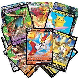 Pokémon Pokemon Cards 50 Card Assorted Lot with Guaranteed V Pokemon Pokémon Pokemon Cards 50 Card Assorted Lot with Guaranteed V Pokemon