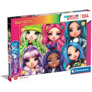 Clementoni Rainbow High Puzzle 104 pcs - Vibrant Rainbow Theme Puzzle Clementoni Rainbow High Puzzle 104 pcs - Vibrant Rainbow Theme Puzzle