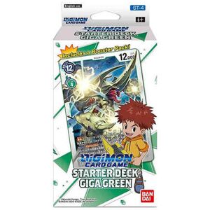 Bandai Digimon Card Game Series 04 Giga Green Starter Deck - Card Game Bandai Digimon Card Game Series 04 Giga Green Starter Deck - Card Game