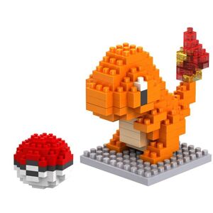 Pokémon cartoon children's building block toy - Little Fire Dragon Pokémon cartoon children's building block toy - Little Fire Dragon