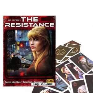 DINAMR The Resistance Board Game - Social Deduction for Adults, Family & Couples 5-10 DINAMR The Resistance Board Game - Social Deduction for Adults, Family & Couples 5-10