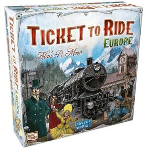Days of Wonder Ticket To Ride Europe Board Game Days of Wonder Ticket To Ride Europe Board Game