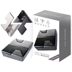 Hanayama Level 1 Cast Diamond Brain Teaser Puzzle - Puzzle Hanayama Level 1 Cast Diamond Brain Teaser Puzzle - Puzzle