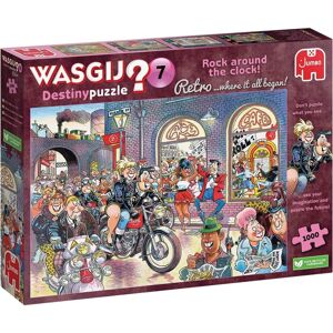 Wasgij Retro Destiny 7 Rock Around The Clock! 1000 Piece Jigsaw Puzzle Wasgij Retro Destiny 7 Rock Around The Clock! 1000 Piece Jigsaw Puzzle