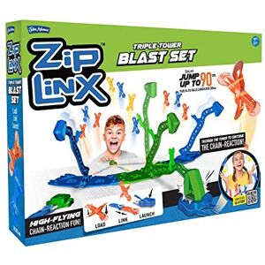 John Adams ZipLinx - Triple Tower Blast Set: high-flying chain-reaction fun! Jumping Do John Adams ZipLinx - Triple Tower Blast Set: high-flying chain-reaction fun! Jumping Do
