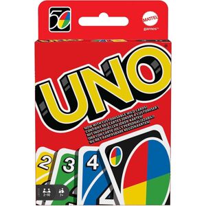 Mattel Games UNO, classic card games of matching colours and numbers, with wild Mattel Games UNO, classic card games of matching colours and numbers, with wild