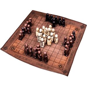 Unbranded Board Game Viking Chess Set Two Player Portable For Adults Kids Vintage Folding Unbranded Board Game Viking Chess Set Two Player Portable For Adults Kids Vintage Folding