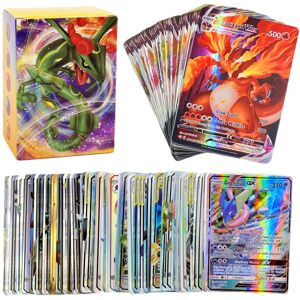 Pokémon (50VMAX) 50-300Pcs Pokemons Card Shining TAKARA TOMY GX VMAX V MAX Cards Game Ba Pokémon (50VMAX) 50-300Pcs Pokemons Card Shining TAKARA TOMY GX VMAX V MAX Cards Game Ba