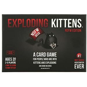 NSFW by Exploding Kittens - Card Games for Adults & Teens - A Russian Roulette C NSFW by Exploding Kittens - Card Games for Adults & Teens - A Russian Roulette C