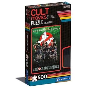 Clementoni 35153 Cult Ghostbusters 500 Pieces, Movies, Jigsaw Puzzle for Adults- Clementoni 35153 Cult Ghostbusters 500 Pieces, Movies, Jigsaw Puzzle for Adults-