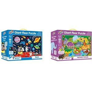 Galt Toys, Giant Floor Puzzle - Space, Floor Puzzles for Kids, Ages 3 Years Plus Galt Toys, Giant Floor Puzzle - Space, Floor Puzzles for Kids, Ages 3 Years Plus
