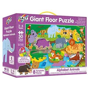 Galt Toys, Giant Floor Puzzle - Alphabet Animals, Floor Puzzles for Kids, Ages 3 Galt Toys, Giant Floor Puzzle - Alphabet Animals, Floor Puzzles for Kids, Ages 3