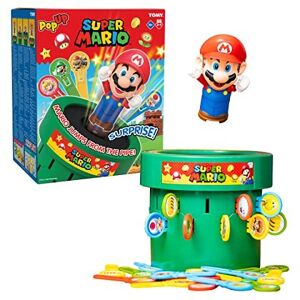 Tomy Pop Up Super Mario Family & Preschool Kids Board Game, 2 - 4 Players, Suita Tomy Pop Up Super Mario Family & Preschool Kids Board Game, 2 - 4 Players, Suita