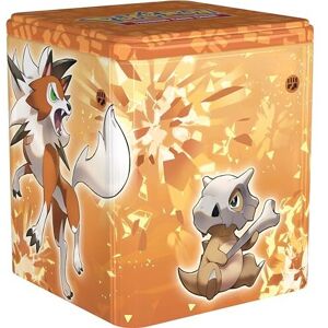Pokémon TCG: Fighting Stacking Tin - Lycanroc (3 booster packs & coin) Pokémon TCG: Fighting Stacking Tin - Lycanroc (3 booster packs & coin)