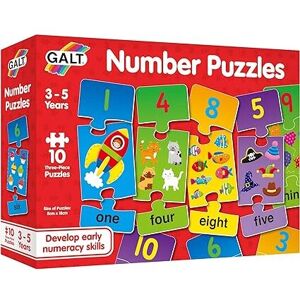 Galt Toys Number Puzzles Numbers Jigsaw Puzzle for Kids Ages 3 Years Plus Galt Toys Number Puzzles Numbers Jigsaw Puzzle for Kids Ages 3 Years Plus