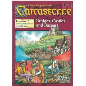 Z-Man Games Carcassonne Bridges/ Castles and Bazaars Z-Man Games Carcassonne Bridges/ Castles and Bazaars