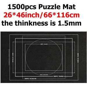 nobrand (1500pcs mat black) Puzzle Storage Mat Portable Storage Blanket Anti Slip Felt F nobrand (1500pcs mat black) Puzzle Storage Mat Portable Storage Blanket Anti Slip Felt F