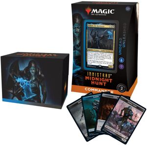 Magic The Gathering Magic: The gathering Innistrad: Midnight Hunt commander Deck - Undead Unleashed Magic The Gathering Magic: The gathering Innistrad: Midnight Hunt commander Deck - Undead Unleashed