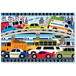Melissa & Doug Traffic Jam Jumbo Jigsaw Floor Puzzle (24 pcs, 2 x 3 feet long) Melissa & Doug Traffic Jam Jumbo Jigsaw Floor Puzzle (24 pcs, 2 x 3 feet long)
