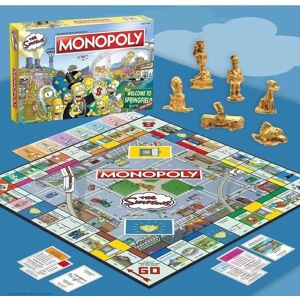 The Simpsons Monopoly Collector's Edition Board Game Card Party Family The Simpsons Monopoly Collector's Edition Board Game Card Party Family