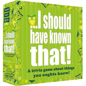 Unbranded I Should Have Known That! Trivia Game Green Unbranded I Should Have Known That! Trivia Game Green