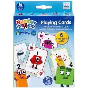 Learning Resources Numberblocks Playing Cards, Ages 3+, 54 Cards with Character Images, Rules for 2 Learning Resources Numberblocks Playing Cards, Ages 3+, 54 Cards with Character Images, Rules for 2