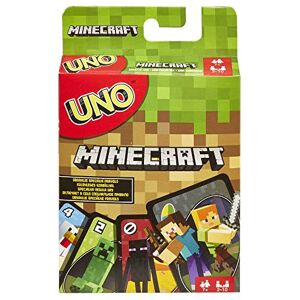WWE Mattel Games UNO Minecraft Card Game Videogame-Themed Collectors Deck 112 Cards WWE Mattel Games UNO Minecraft Card Game Videogame-Themed Collectors Deck 112 Cards