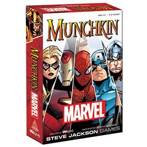 Steve Jackson Games - Munchkin: Marvel - Board Game Steve Jackson Games - Munchkin: Marvel - Board Game