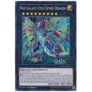 Yu-Gi-Oh! - Neo Galaxy-Eyes Cipher Dragon - RATE-EN049 - Super Rare - 1st Edition Yu-Gi-Oh! - Neo Galaxy-Eyes Cipher Dragon - RATE-EN049 - Super Rare - 1st Edition