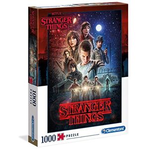 Clementoni - 39542 - Puzzle Stranger Things - 1000 pieces - Made in Italy - jigs Clementoni - 39542 - Puzzle Stranger Things - 1000 pieces - Made in Italy - jigs