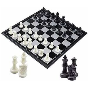JAYOGLA Magnetic Folding Chess Board Game Portable Travel With Storage JAYOGLA Magnetic Folding Chess Board Game Portable Travel With Storage