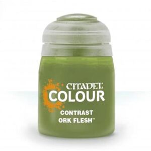Games Workshop Citadel Contrast Paint: Ork Flesh 18ml Warhammer 29-22 Games Workshop Citadel Contrast Paint: Ork Flesh 18ml Warhammer 29-22