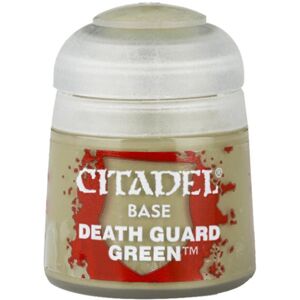 Games Workshop Citadel Base Paint: Death Guard Green 12ml Warhammer 21-37 Games Workshop Citadel Base Paint: Death Guard Green 12ml Warhammer 21-37