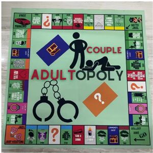 VEISHET Opoly Couple Adult Board Game Date Night Ideas Conversation Intimacy Deck Cards VEISHET Opoly Couple Adult Board Game Date Night Ideas Conversation Intimacy Deck Cards