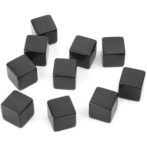 Unbranded 10pcs 16mm Blank Dice Black Acrylic Cube Board Game Kid Toy Diy Fun And Teaching Unbranded 10pcs 16mm Blank Dice Black Acrylic Cube Board Game Kid Toy Diy Fun And Teaching