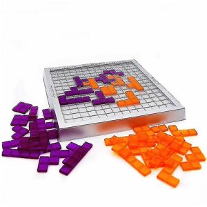 Unbranded Family Fun Recreation Two-Player Parent-Child Strategy Board Game – Blokus-Style Unbranded Family Fun Recreation Two-Player Parent-Child Strategy Board Game – Blokus-Style