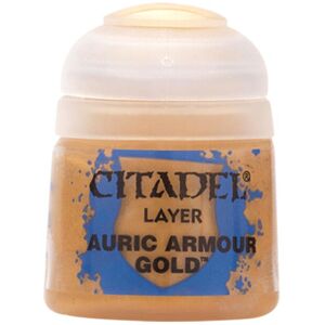 Games Workshop Citadel Layer Paint: Auric Armour Gold 12ml Warhammer 22-62 Games Workshop Citadel Layer Paint: Auric Armour Gold 12ml Warhammer 22-62