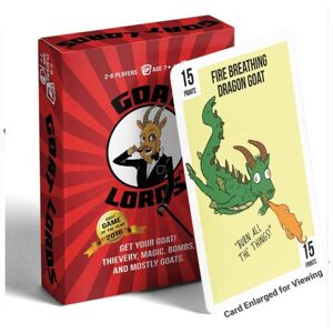 RYWOLT Goat Board Lords Game Cards Family Interactive Game Fun Gift Coated Paper Toy RYWOLT Goat Board Lords Game Cards Family Interactive Game Fun Gift Coated Paper Toy