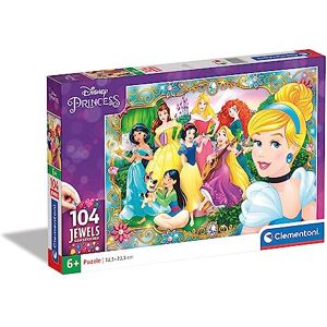 Clementoni 20147?Princess Jewels Puzzle for children - 104?Pieces Clementoni 20147?Princess Jewels Puzzle for children - 104?Pieces