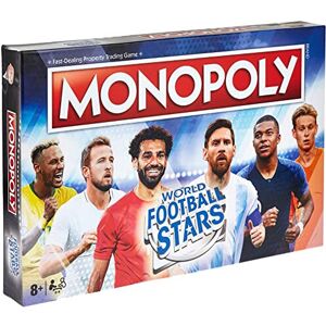 Winning Moves World Football Stars Monopoly Board Game, Play with Cristiano Rona Winning Moves World Football Stars Monopoly Board Game, Play with Cristiano Rona