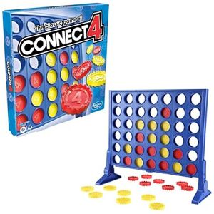 Hasbro The Classic Game of Connect 4 Strategy Board Game; 2 Games for Kids Aged 6 and u Hasbro The Classic Game of Connect 4 Strategy Board Game; 2 Games for Kids Aged 6 and u