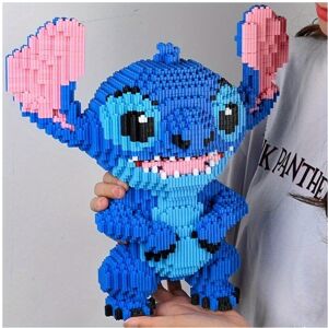 FLEMYE (Stitch) Cartoon Building Blocks for Party Game Activity - Educational Anime Blo FLEMYE (Stitch) Cartoon Building Blocks for Party Game Activity - Educational Anime Blo