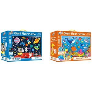 Galt Toys, Giant Floor Puzzle - Space, Floor Puzzles for Kids, Ages 3 Years Plus Galt Toys, Giant Floor Puzzle - Space, Floor Puzzles for Kids, Ages 3 Years Plus