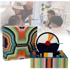 RYWOLT Board Wavelength Card Games Family Entertainment Multiplayer Party Activity Item RYWOLT Board Wavelength Card Games Family Entertainment Multiplayer Party Activity Item