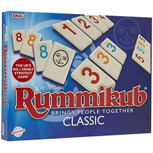 IDEAL Rummikub Classic game: Brings people together Family Strategy Games For 2- IDEAL Rummikub Classic game: Brings people together Family Strategy Games For 2-