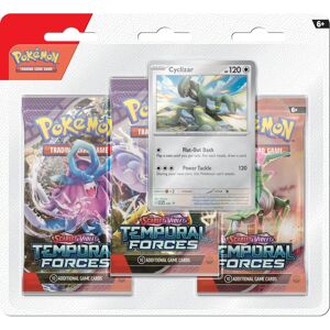 Pokémon TCG: Scarlet & Violet—Temporal Forces Triple Pack – Cyclizar (3 Booster Packs & Pokémon TCG: Scarlet & Violet—Temporal Forces Triple Pack – Cyclizar (3 Booster Packs &