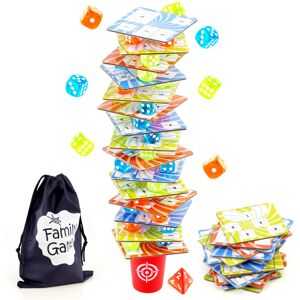 The Magic Toy Shop Dice Tower Stacking Board Game Dices Tiles Family Fun Stackab The Magic Toy Shop Dice Tower Stacking Board Game Dices Tiles Family Fun Stackab