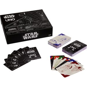 Mattel Games UNO Star Wars Technical Schematics Card Game for Kids & A Mattel Games UNO Star Wars Technical Schematics Card Game for Kids & A
