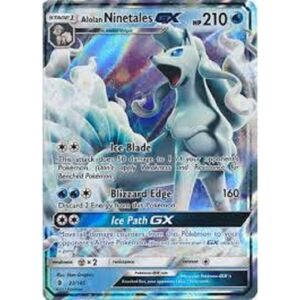 Pokémon Pokemon Alolan Ninetales-GX - 22/145 - Ultra Rare - Sun & Moon: Guardi Pokémon Pokemon Alolan Ninetales-GX - 22/145 - Ultra Rare - Sun & Moon: Guardi